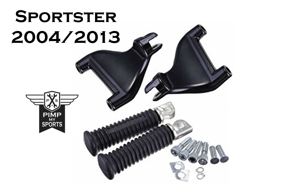 2017 iron 883 on sale passenger foot pegs