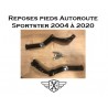 Reposes pieds autoroute Sportster